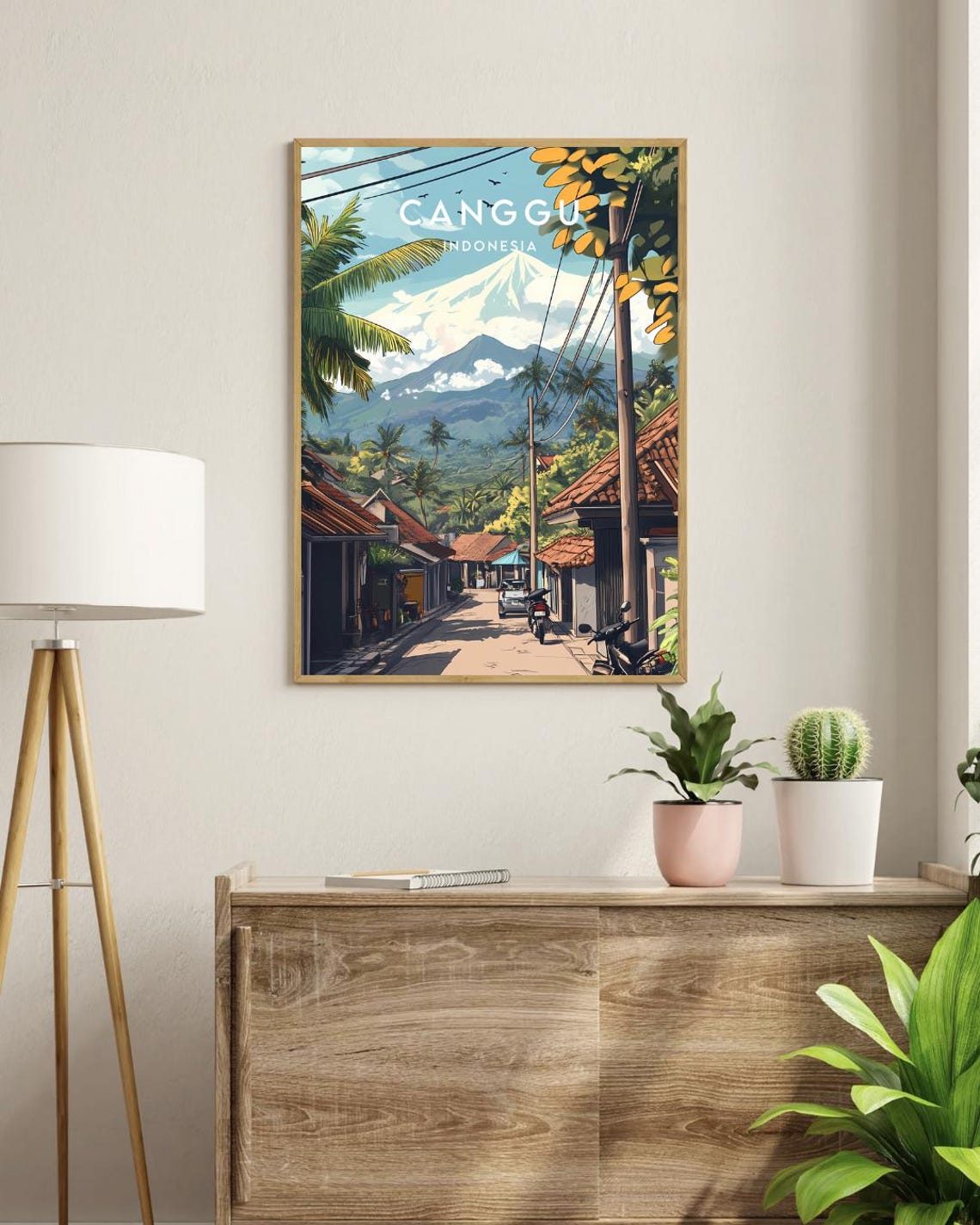 Canggu Travel Print Bali Canggu Poster Bali Poster Travel Wall Art Indonesia Print Canggu Print Indonesia Canggu Indonesia Poster - Image 3