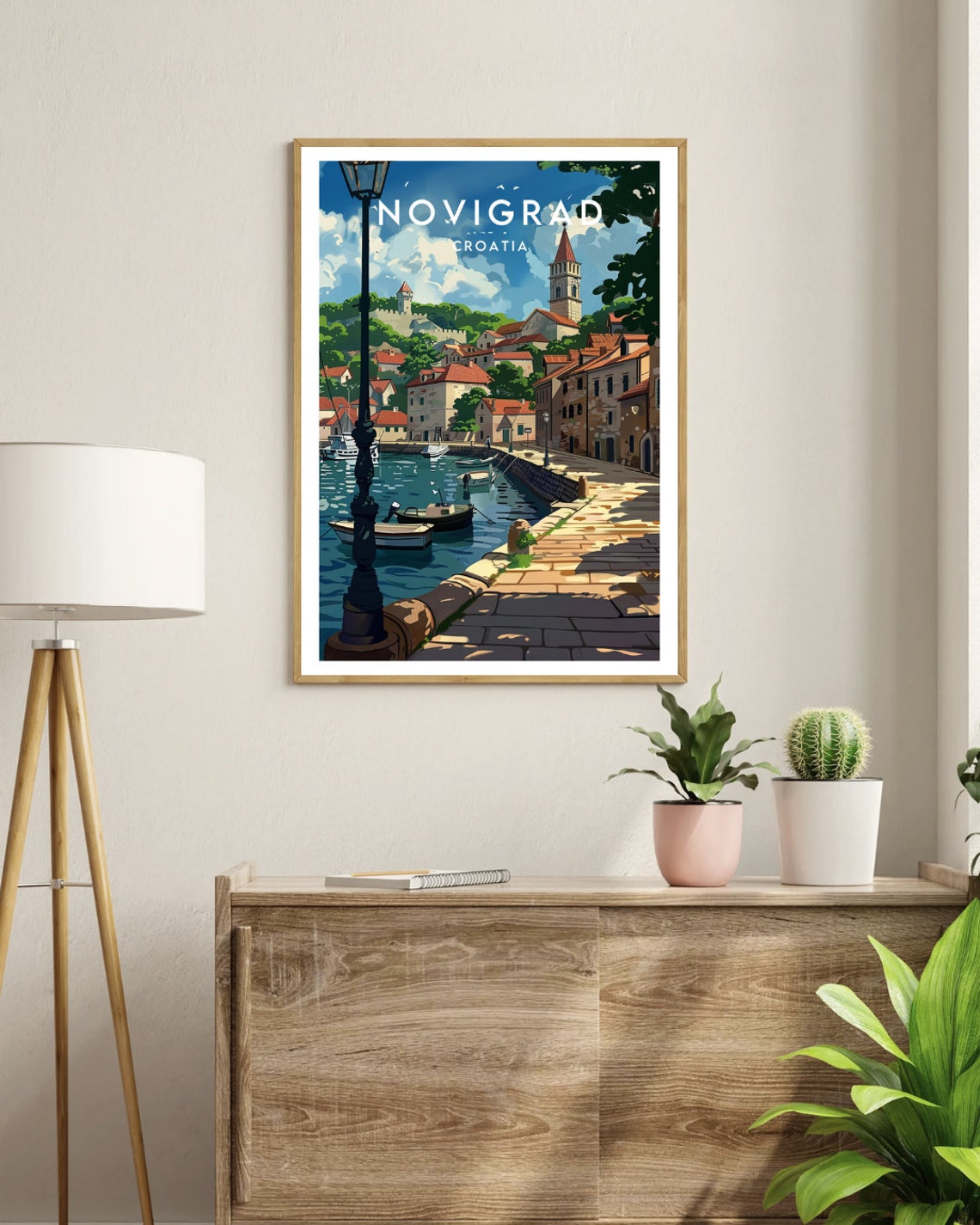 Novigrad Travel Print Croatia Novigrad Poster Croatia Poster Travel Wall Art Croatia Print Croatia Novigrad Europe Croatian Print - Image 3