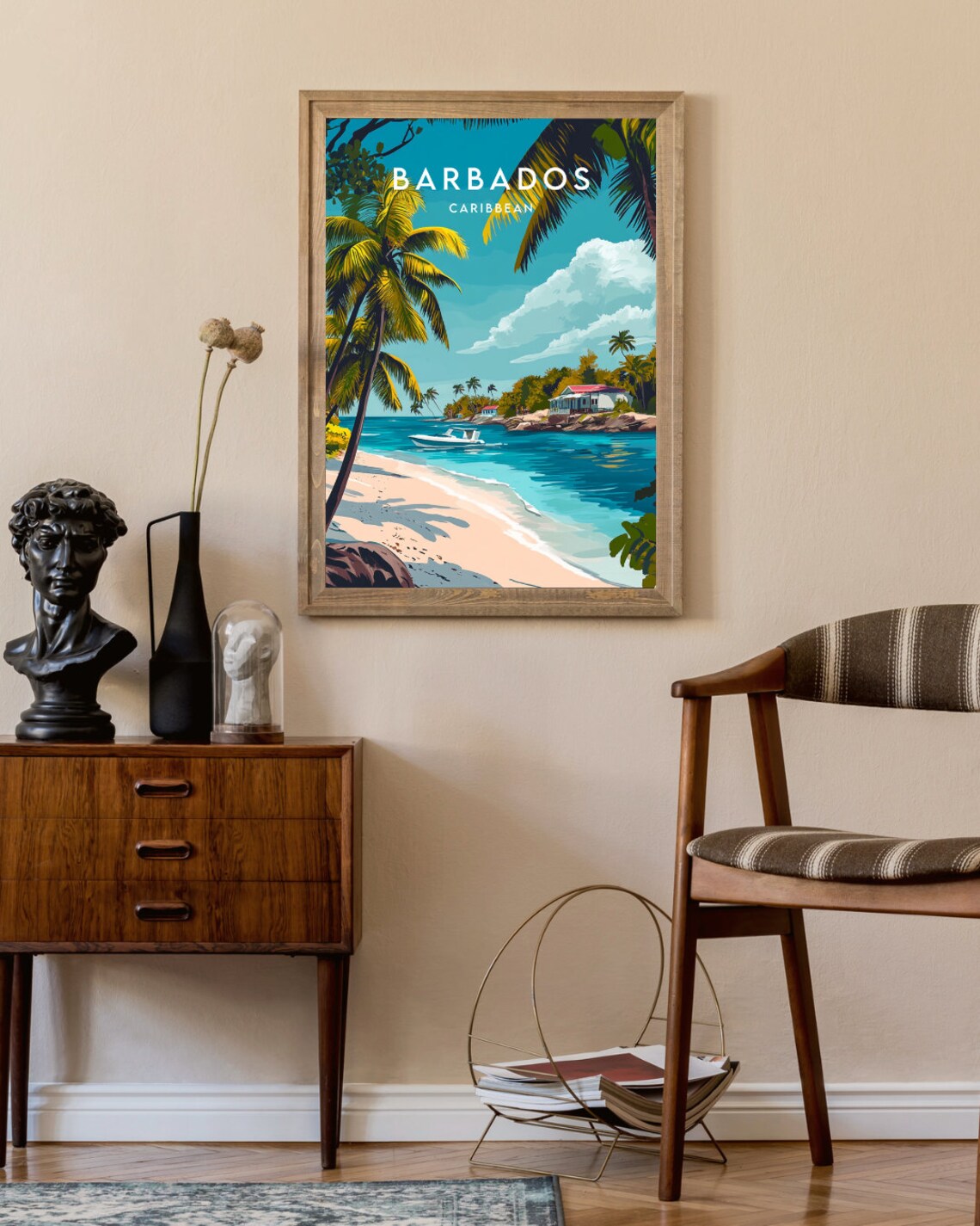 Barbados Travel Print Caribbean Art Print - Image 2