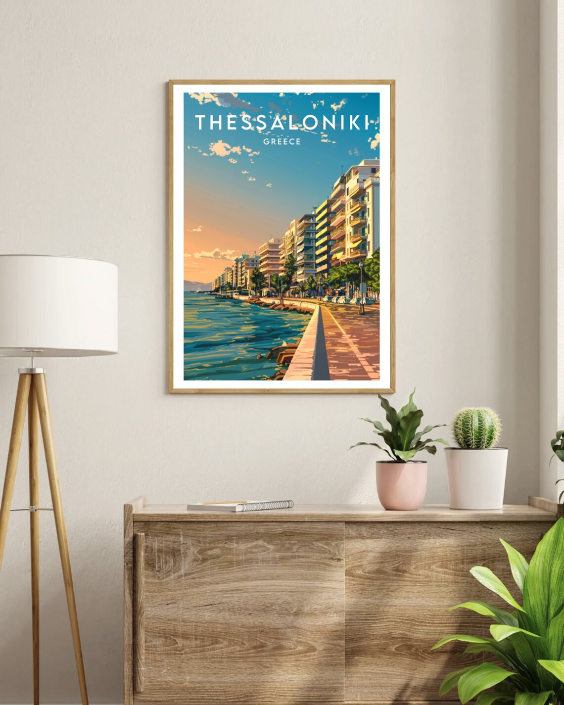 Thessaloniki Travel Poster, Greece Europe - Image 3