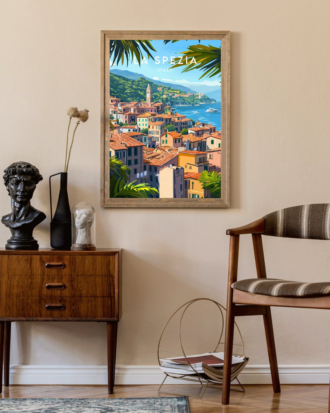 La Spezia Travel Print Italy La Spezia Poster Italy Poster Travel Wall Art Italy Print Poster Italy Europe La Spezia Art Italian - Image 2