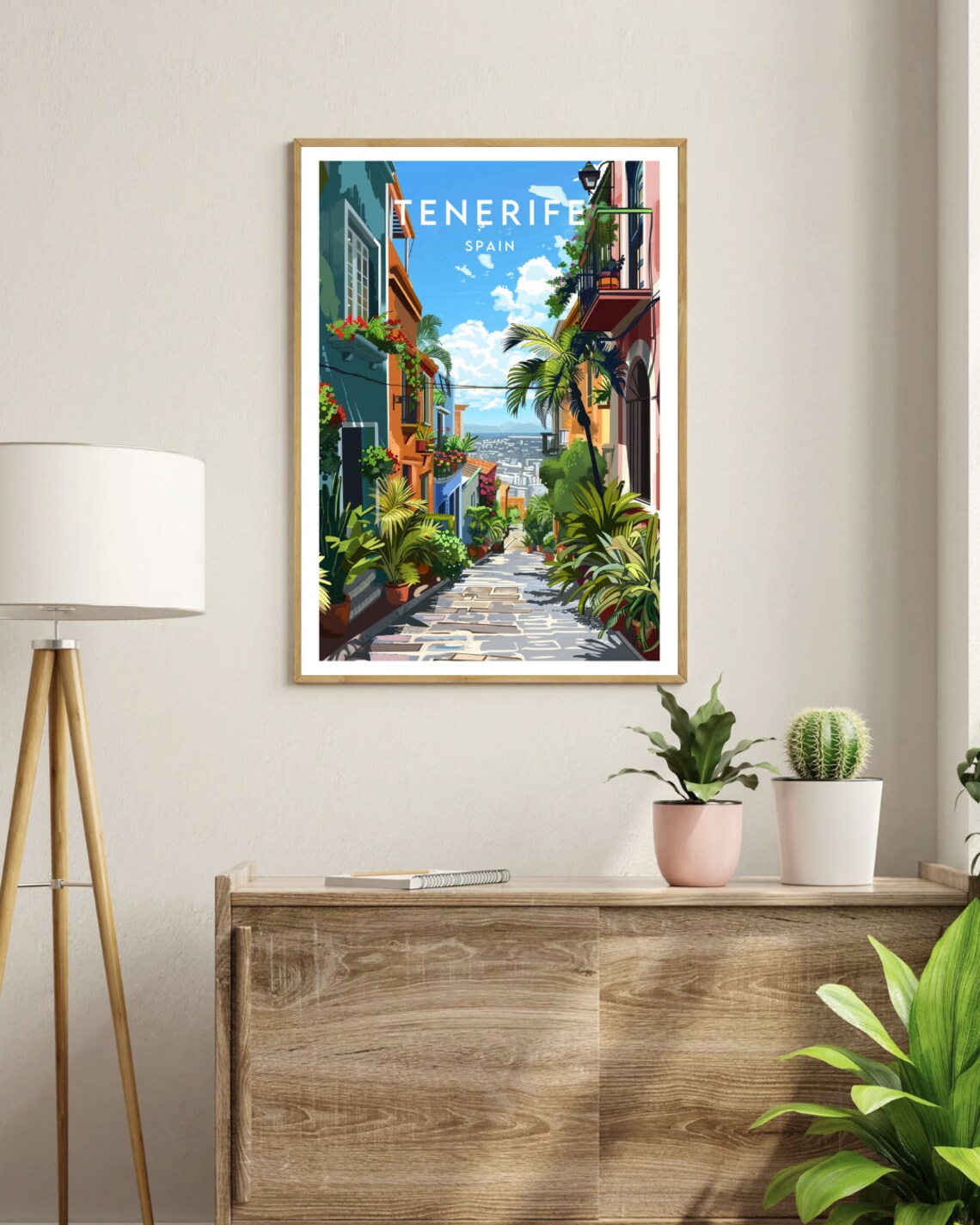 Tenerife Travel Poster, Spain Europe Wall Art - Image 3
