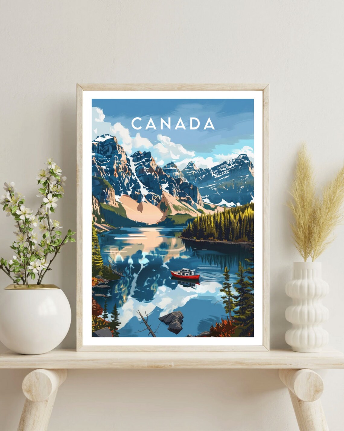 Canada Travel Print, North America Travel Poster - Image 4