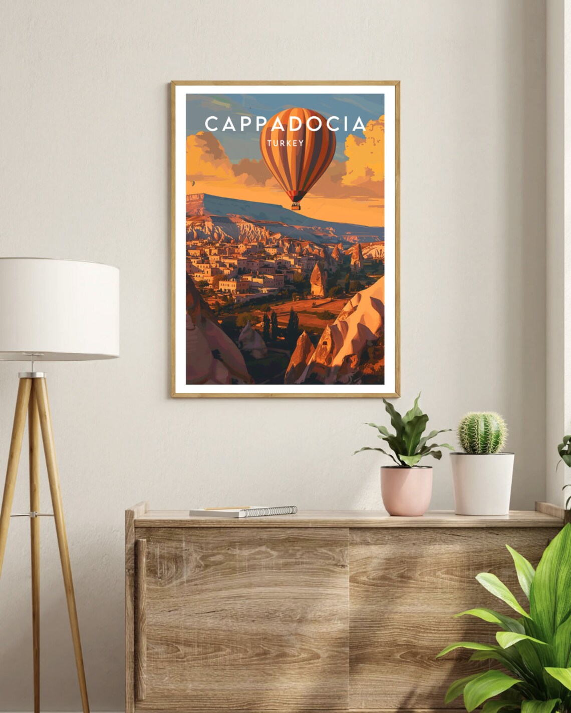 Cappadocia Travel Poster, Turkey Travel Print - Image 3