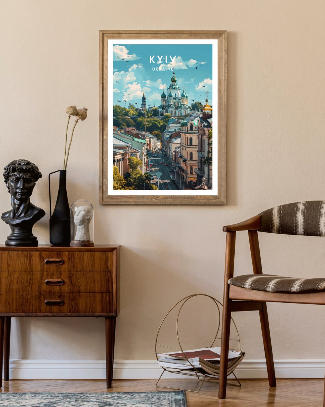 Kyiv Travel Poster, Ukraine Europe Wall Art - Image 2