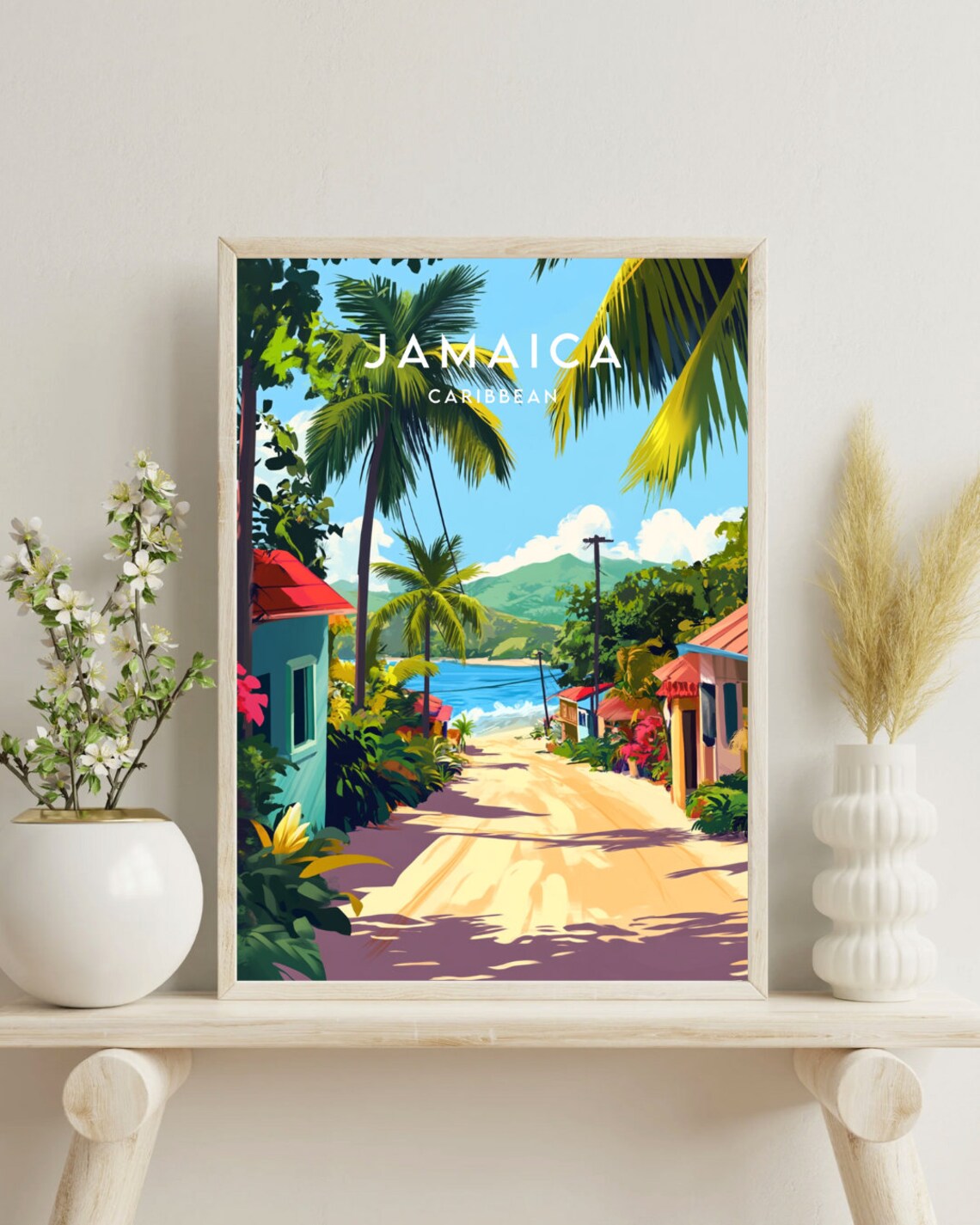 Jamaica Caribbean Travel Wall Art Poster - Image 4