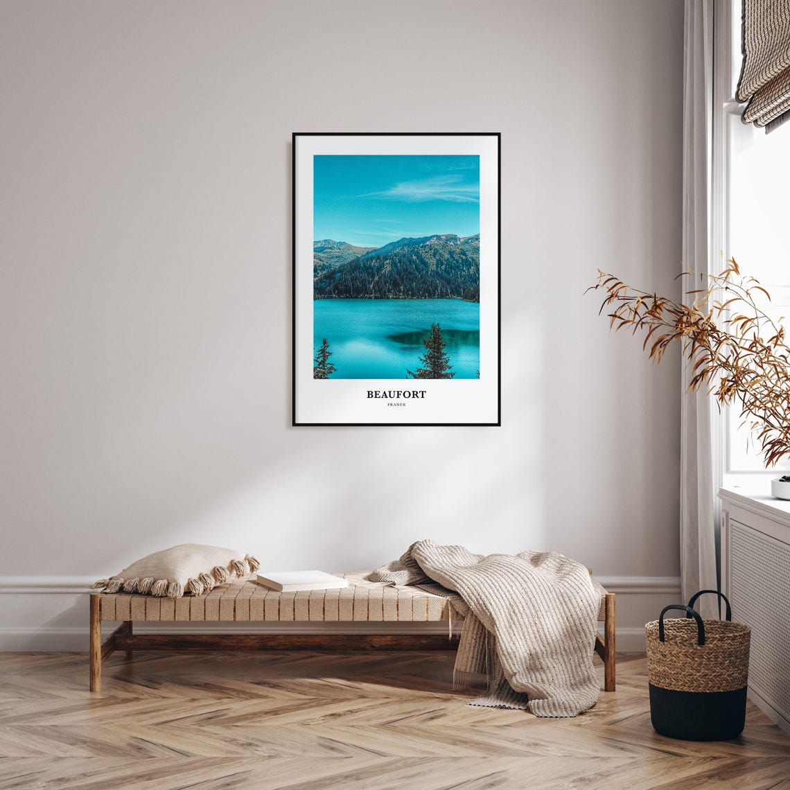 Beaufort Print France Beaufort Photo Poster Beaufort Travel Wall Art Beaufort Map Print Beaufort Photography Print Beaufort Wall Dcor - Image 3