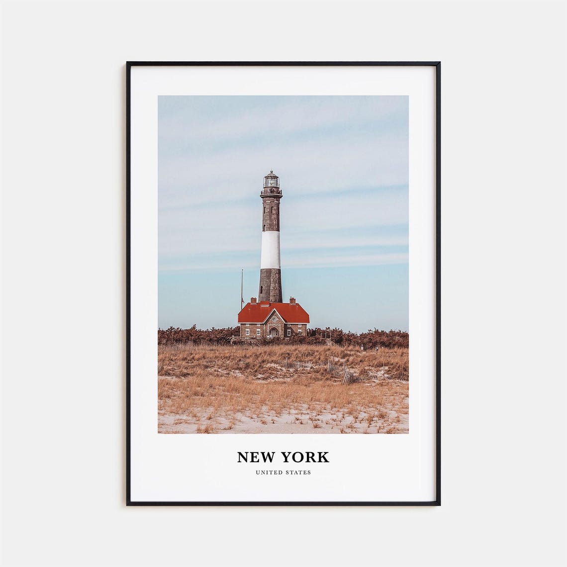 New York Print State New York Photo Poster New York Travel Wall Art New York Map New York Print New York Wall Dcor United States