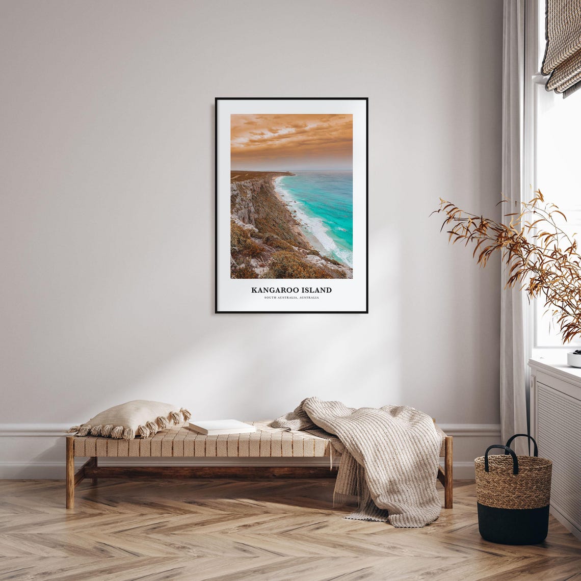 Kangaroo Island South Australia Coastal Cliffs Ocean Photo Poster - Image 3