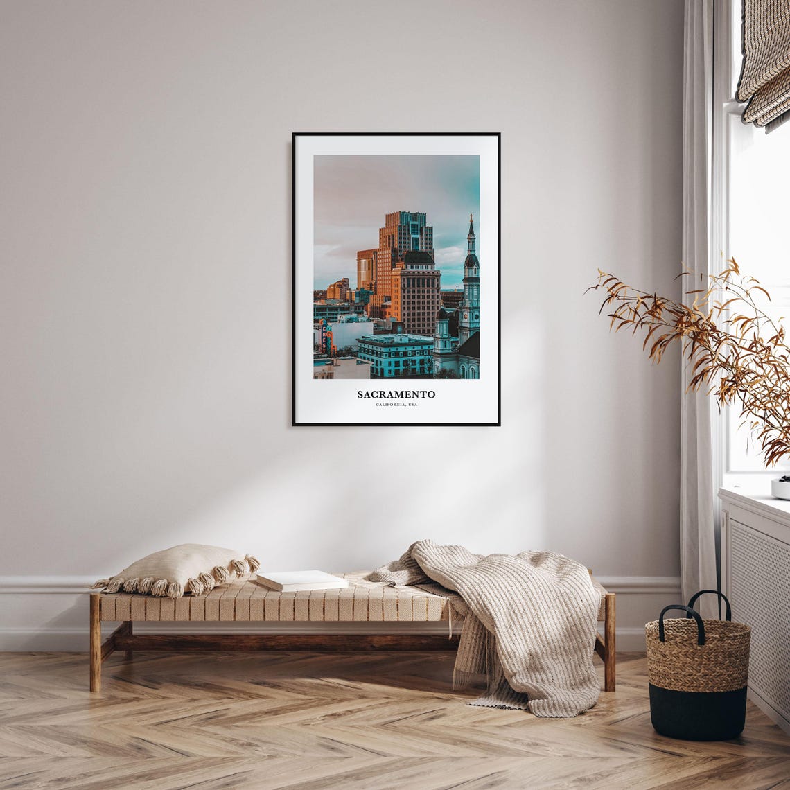 Sacramento Print Sacramento Photo Poster Sacramento Travel Wall Art Sacramento Map Print Sacramento Photography Print California Usa - Image 3