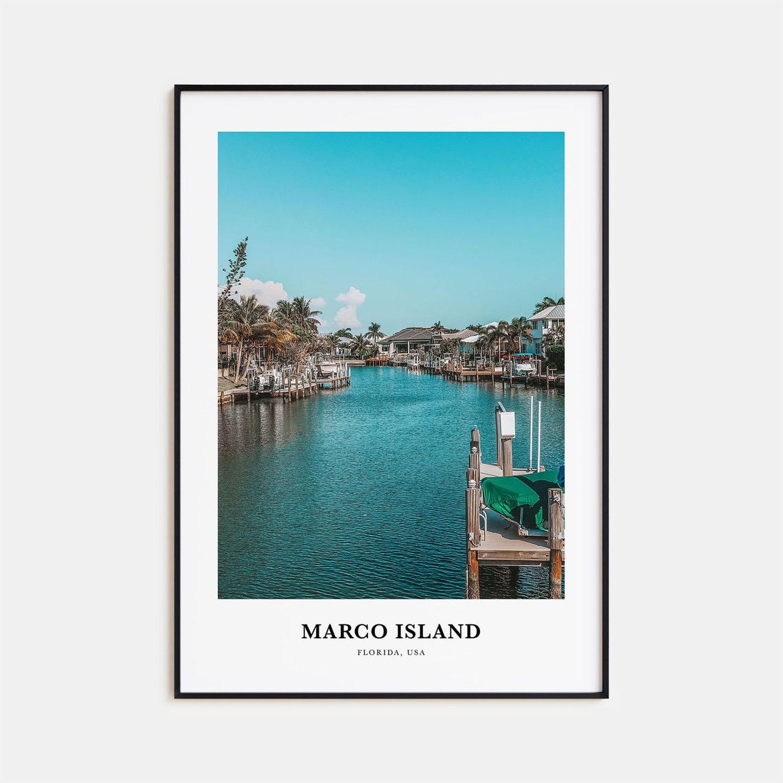 Marco Island Print Marco Island Photo Poster Marco Island Travel Wall Art Marco Island Map Print Marco Island Photography Florida Usa
