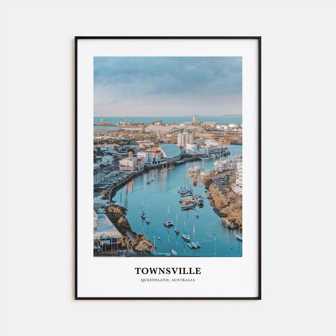 Townsville Print Townsville Photo Poster Townsville Travel Wall Art Townsville Map Print Townsville Photography Queensland Australia