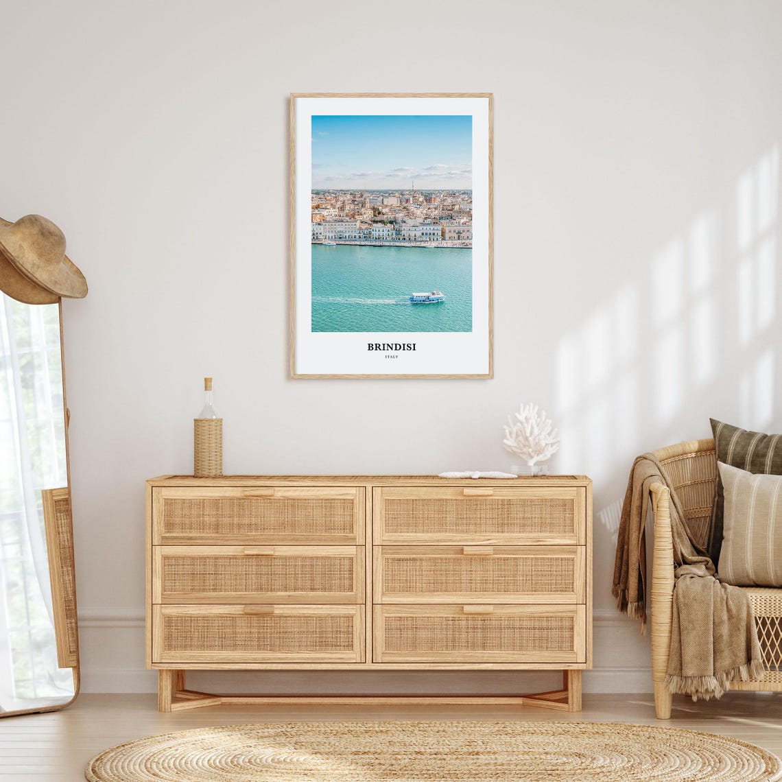Brindisi Print Brindisi Photo Poster Brindisi Travel Wall Art Brindisi Map Print Brindisi Photography Print Brindisi Wall Dcor Italy - Image 2