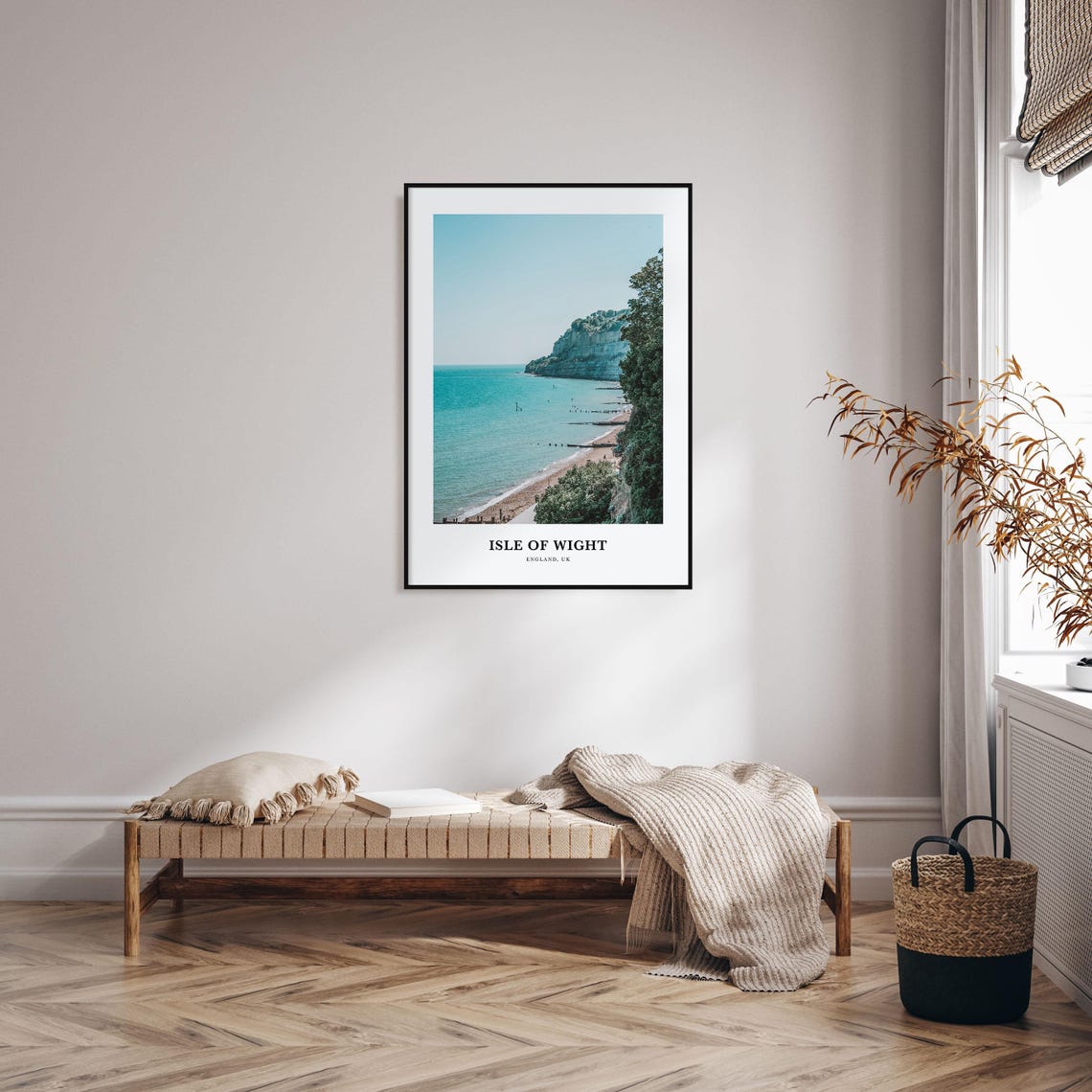 Isle Of Wight Print Isle Of Wight Photo Poster Isle Of Wight Travel Wall Art Isle Of Wight Map Print Isle Of Wight England Uk - Image 3