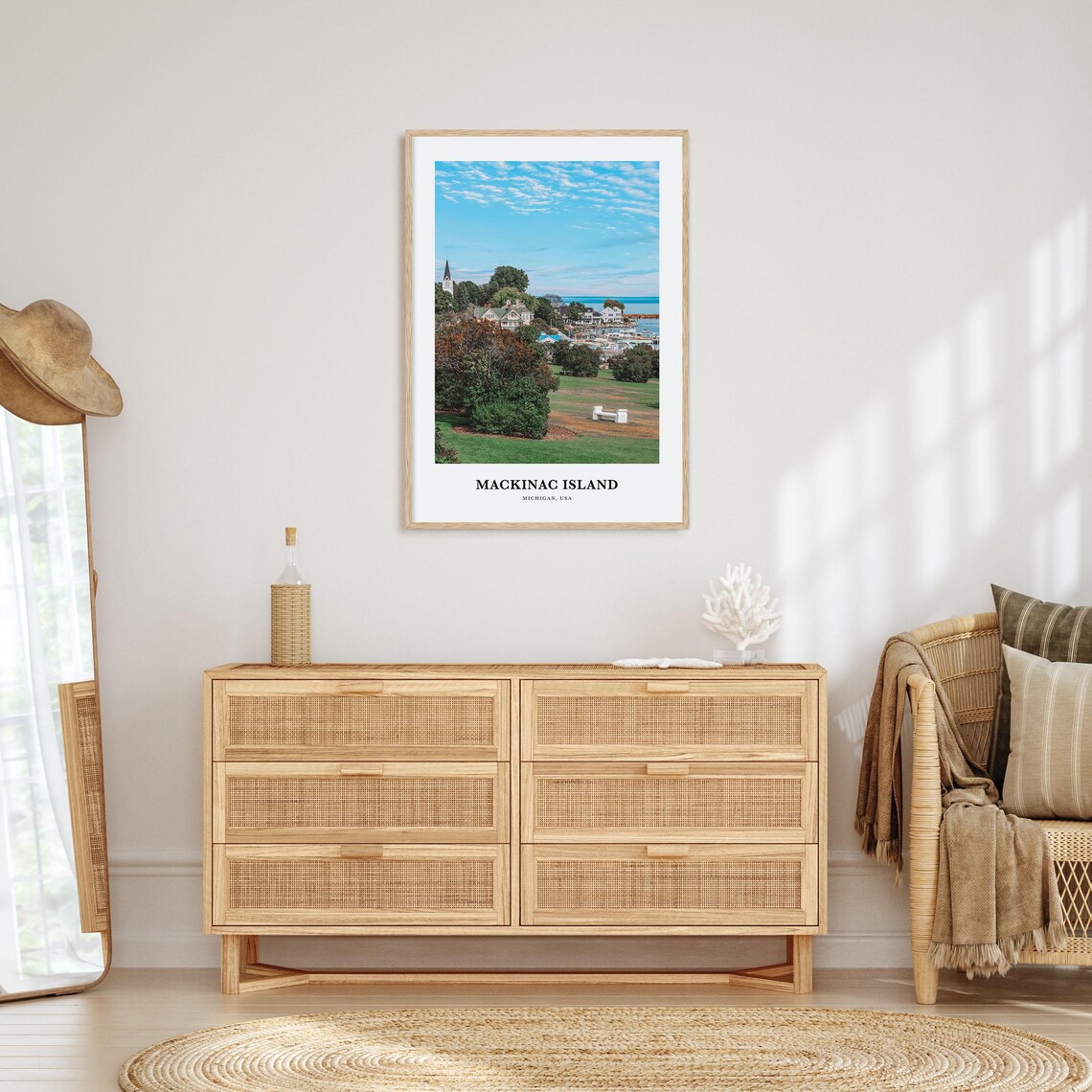 Mackinac Island Travel Poster, Michigan USA - Image 2