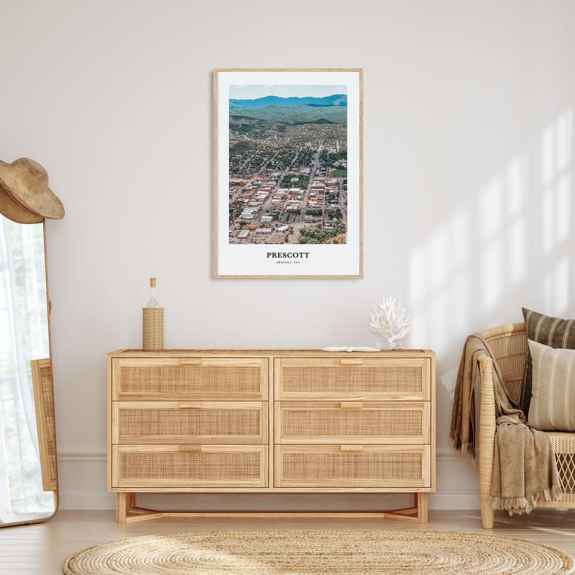 Prescott Print Prescott Photo Poster Prescott Travel Wall Art Prescott Map Print Prescott Photography Print Prescott Arizona Usa - Image 2