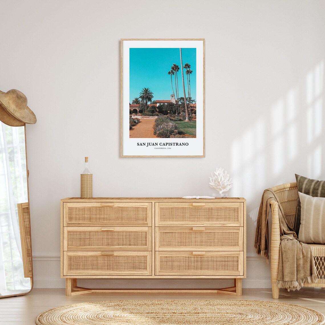 San Juan Capistrano Print San Juan Capistrano Photo Poster San Juan Capistrano Travel Wall Art San Juan Capistrano Map California Usa - Image 2