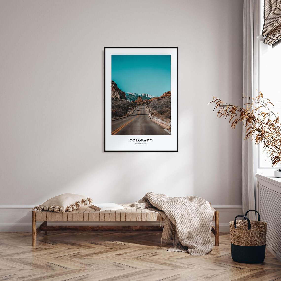 Colorado Travel Poster, United States Wall Art - Image 3