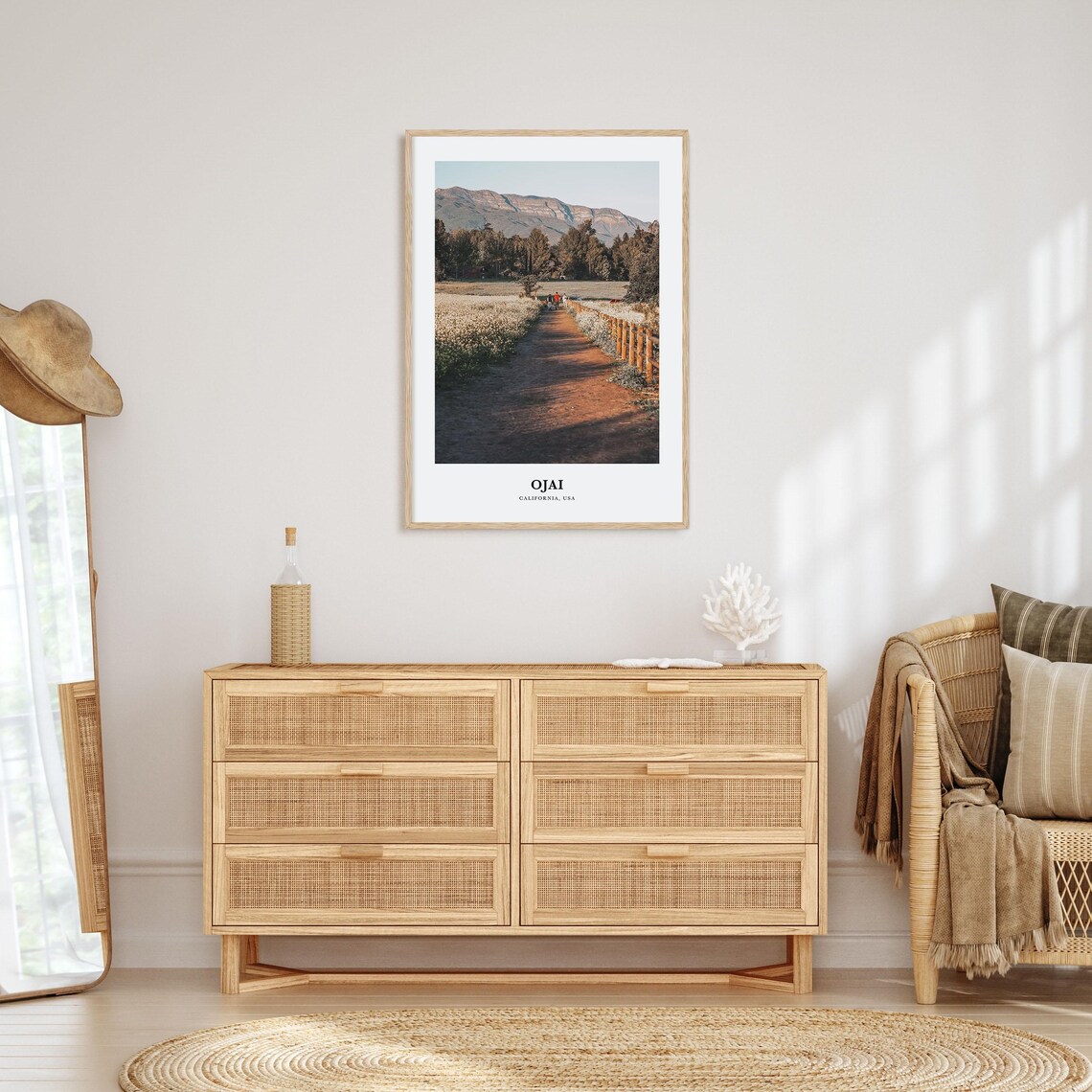 Ojai Travel Poster, California USA Wall Art - Image 2