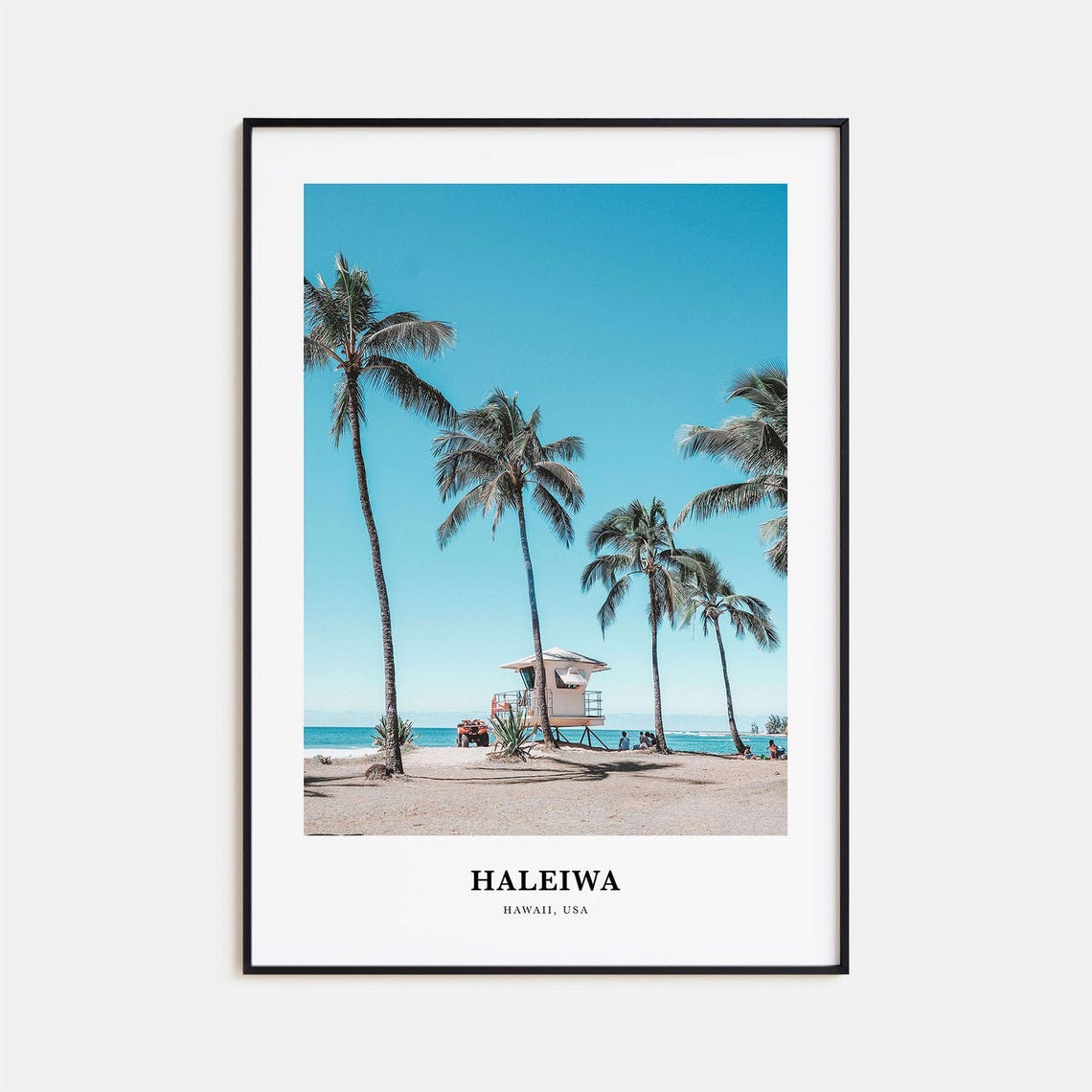 Haleiwa Print Haleiwa Photo Poster Haleiwa Travel Wall Art Haleiwa Map Print Haleiwa Photography Print Haleiwa Wall Dcor Hawaii Usa