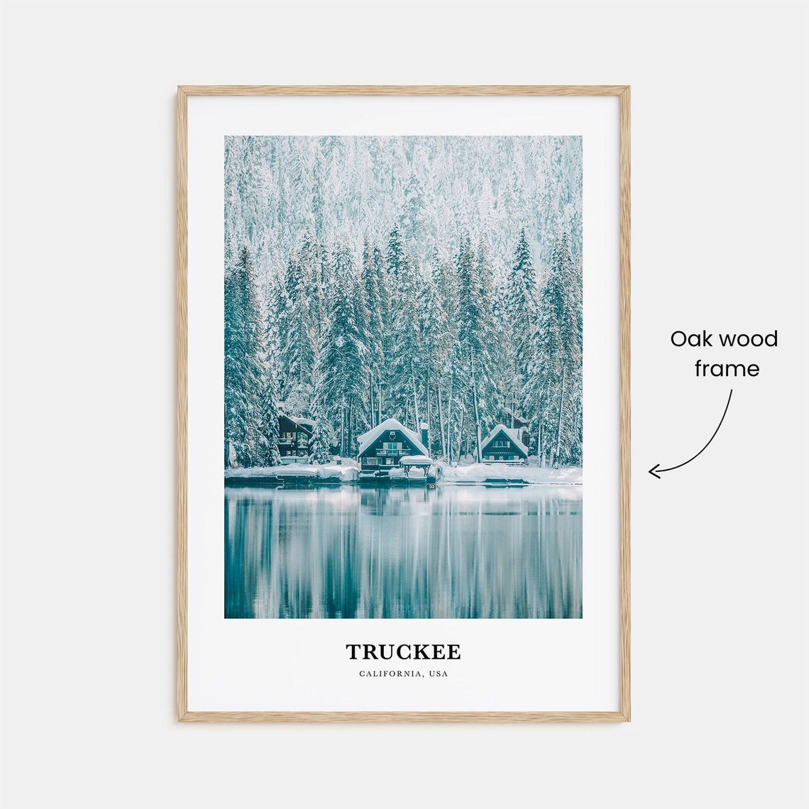 Truckee Print Truckee Photo Poster Truckee Travel Wall Art Truckee Map Print Truckee Photography Print Truckee California Usa - Image 3