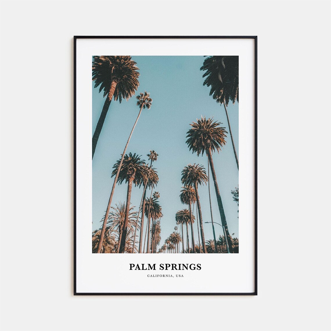 Palm Springs Photo Poster Wall Art Print