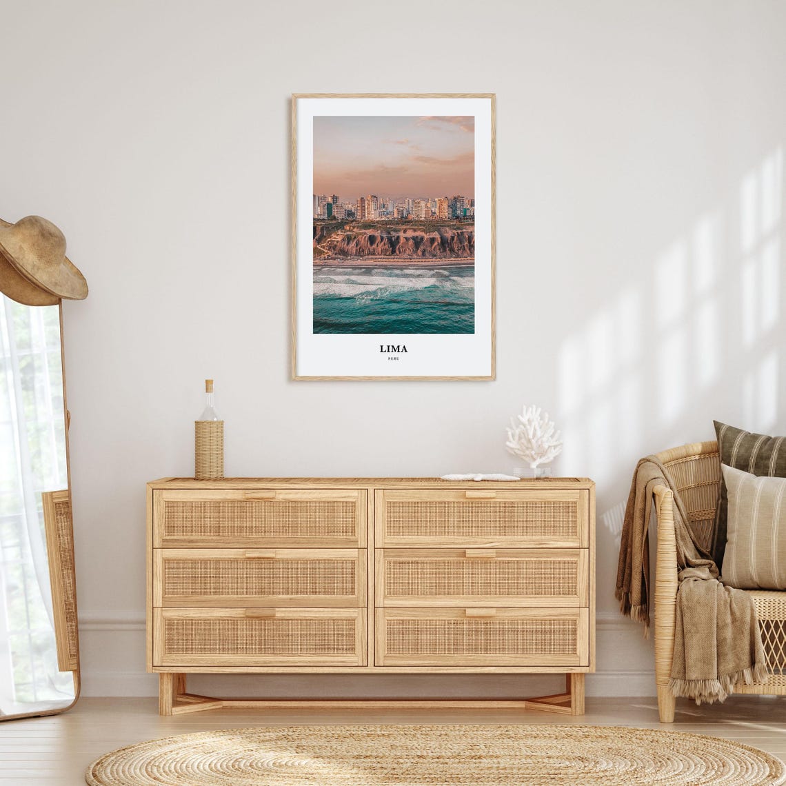 Lima Travel Poster, Peru City Map Print - Image 2