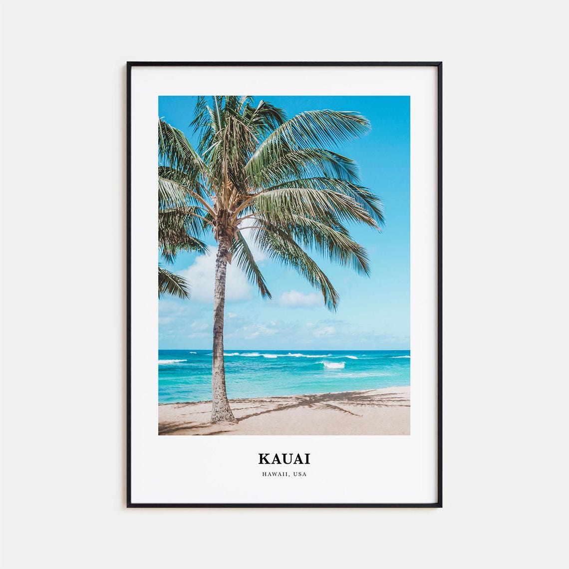 Kauai Print Kauai Photo Poster Kauai Travel Wall Art Kauai Map Print Kauai Photography Print Kauai Wall Dcor Hawaii Usa