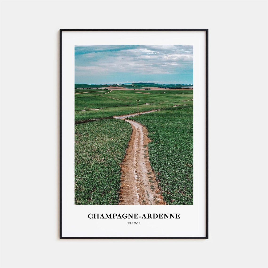 Champagne Ardenne Print Champagne Ardenne Photo Poster Champagne Ardenne Travel Wall Art Champagne Ardenne Map Print France