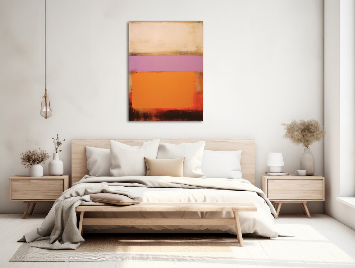 Modern Geometric Abstract Art Print, Mystic Minimal - Image 2