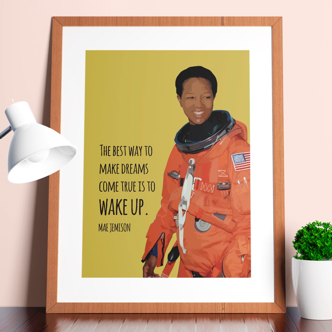 Mae Jemison Quote Poster, Feminism Inspiration - Image 2