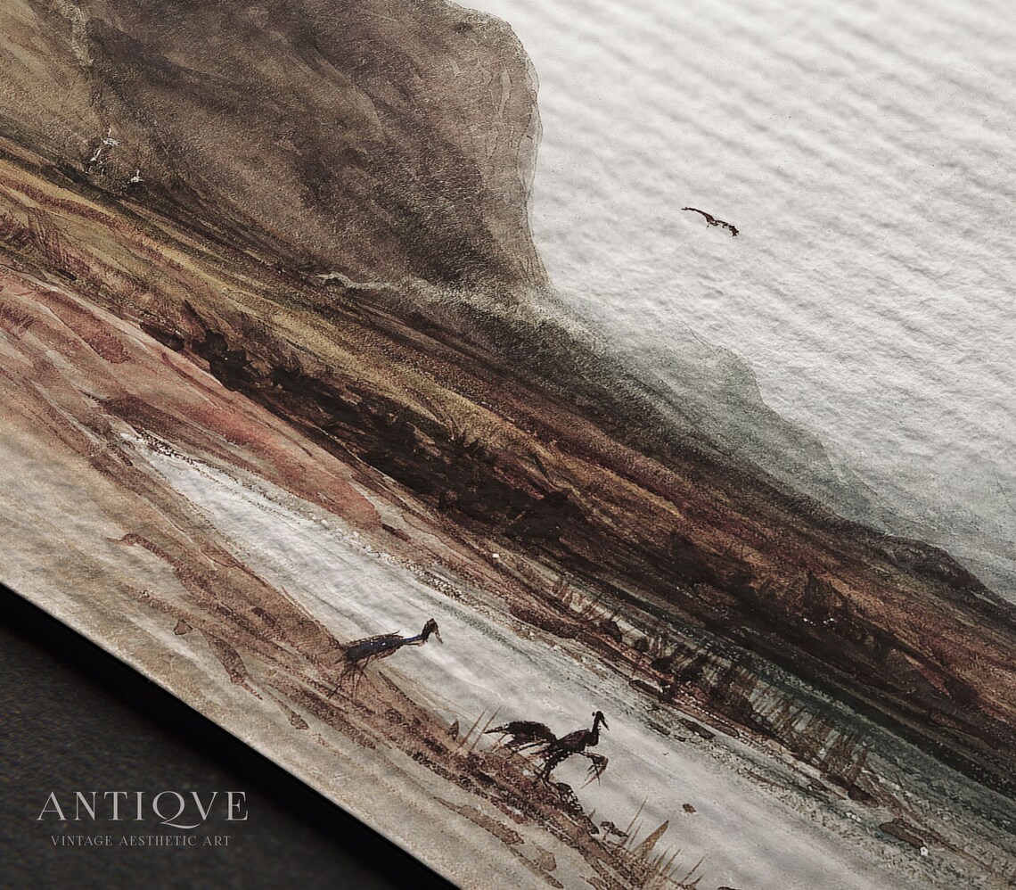 Lough Inagh Co Galway Irish Landscape, Vintage Art Print - Image 3