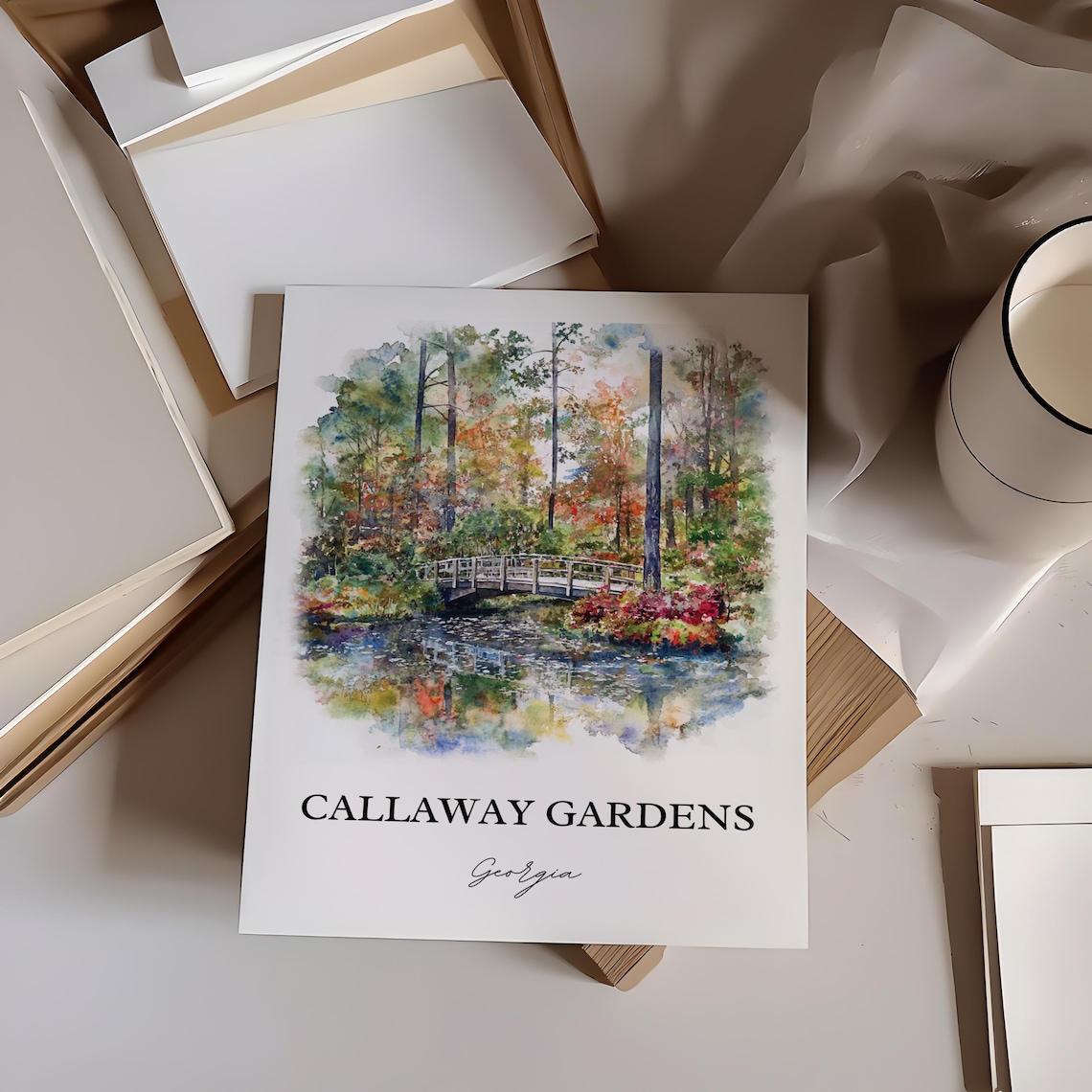 Callaway Gardens, Pine Mountain, Georgia Travel Poster - Image 4