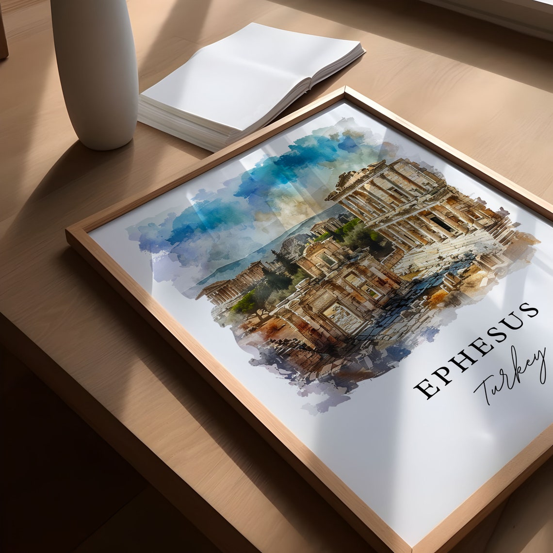 Ephesus Seluk Gift Travel Poster - Image 5