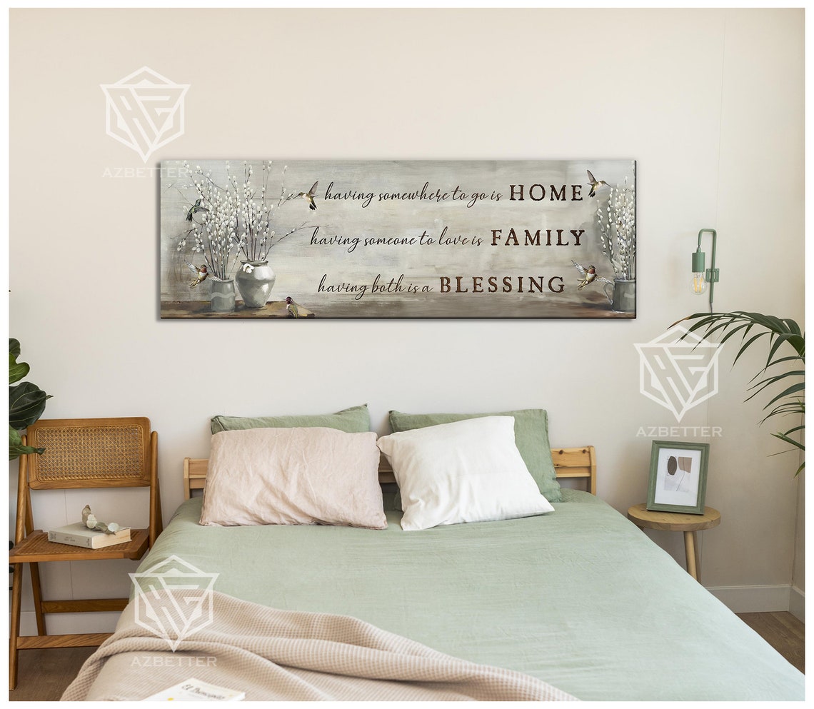 Having Somewhere to Go Is Home Having Both Is a Blessing Poster - Image 2