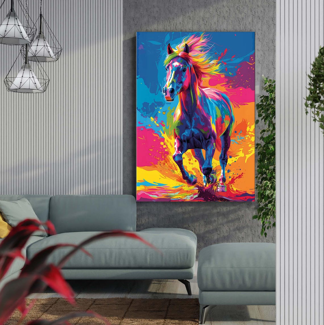 Horse Prints Wall Art Print Farm Animals Framed Horse Hobby Horse Photo Horse Print Horse Gifts Modern Art Wall Print - Image 6