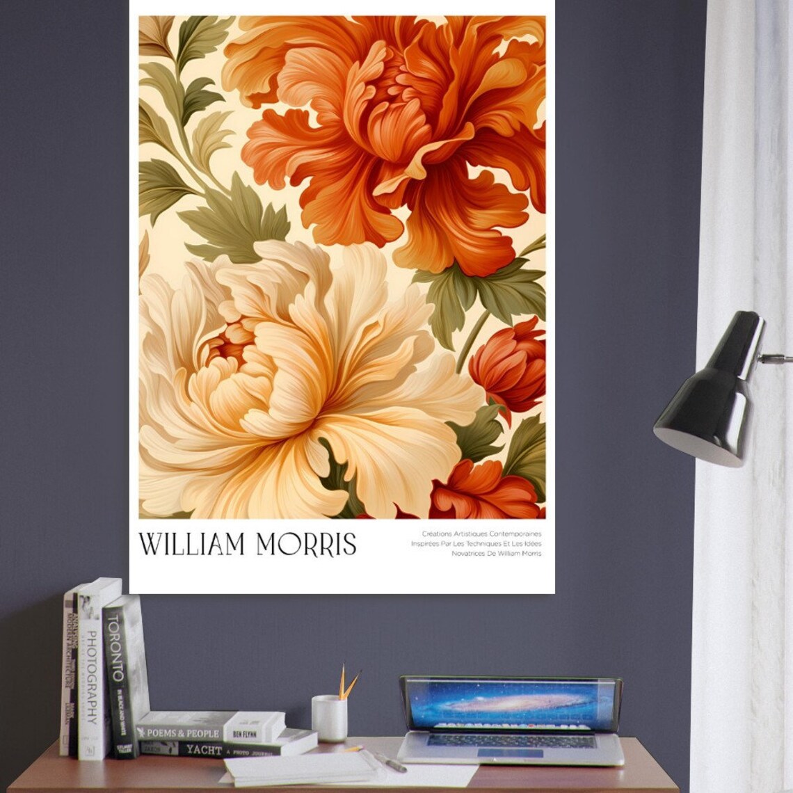 William Morris Botanical Floral Poster Print - Image 2
