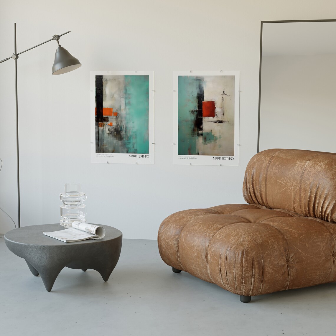 Rothko Museum Posters, Modern Gallery Exhibition Print - Image 2