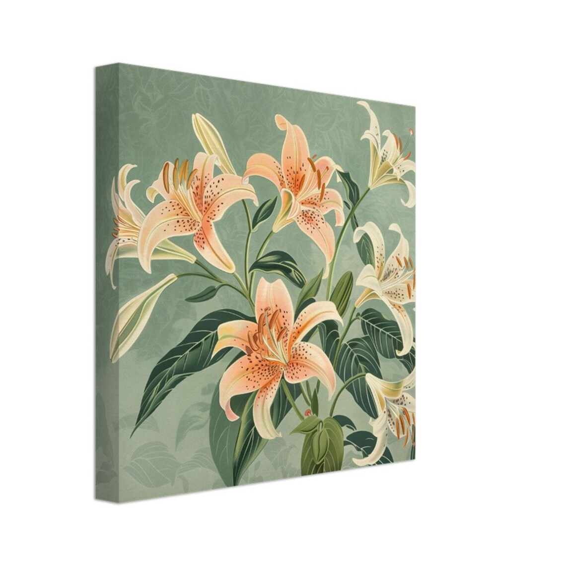 Hokusai Floral Traditional Japanese, Home Decor Print - Image 2