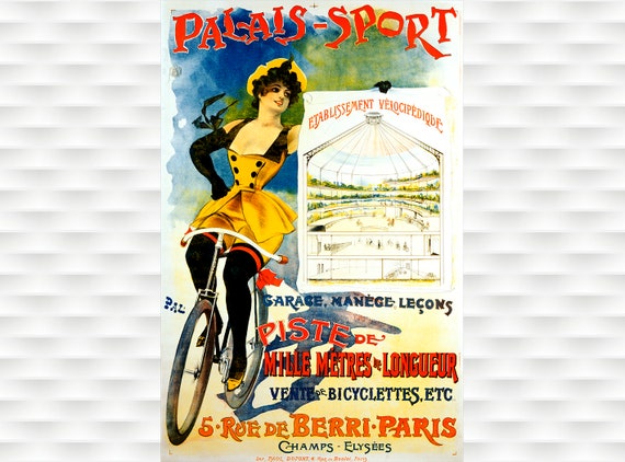 Palais Sport Bicycle Poster