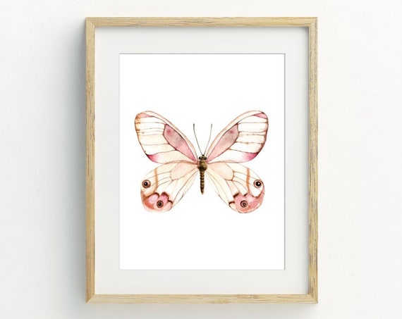 Butterfly Butterfly Art Print Butterfly Wall Decor Nursery Wall Decor Butterfly Poster 5x7 8x10 11x14 16x20