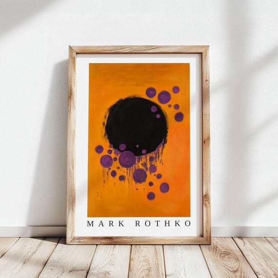 Mark Rothko Poster, Abstract Expressionism