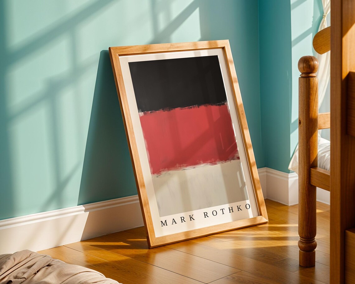 Mark Rothko, Abstract Expressionism Poster - Image 3