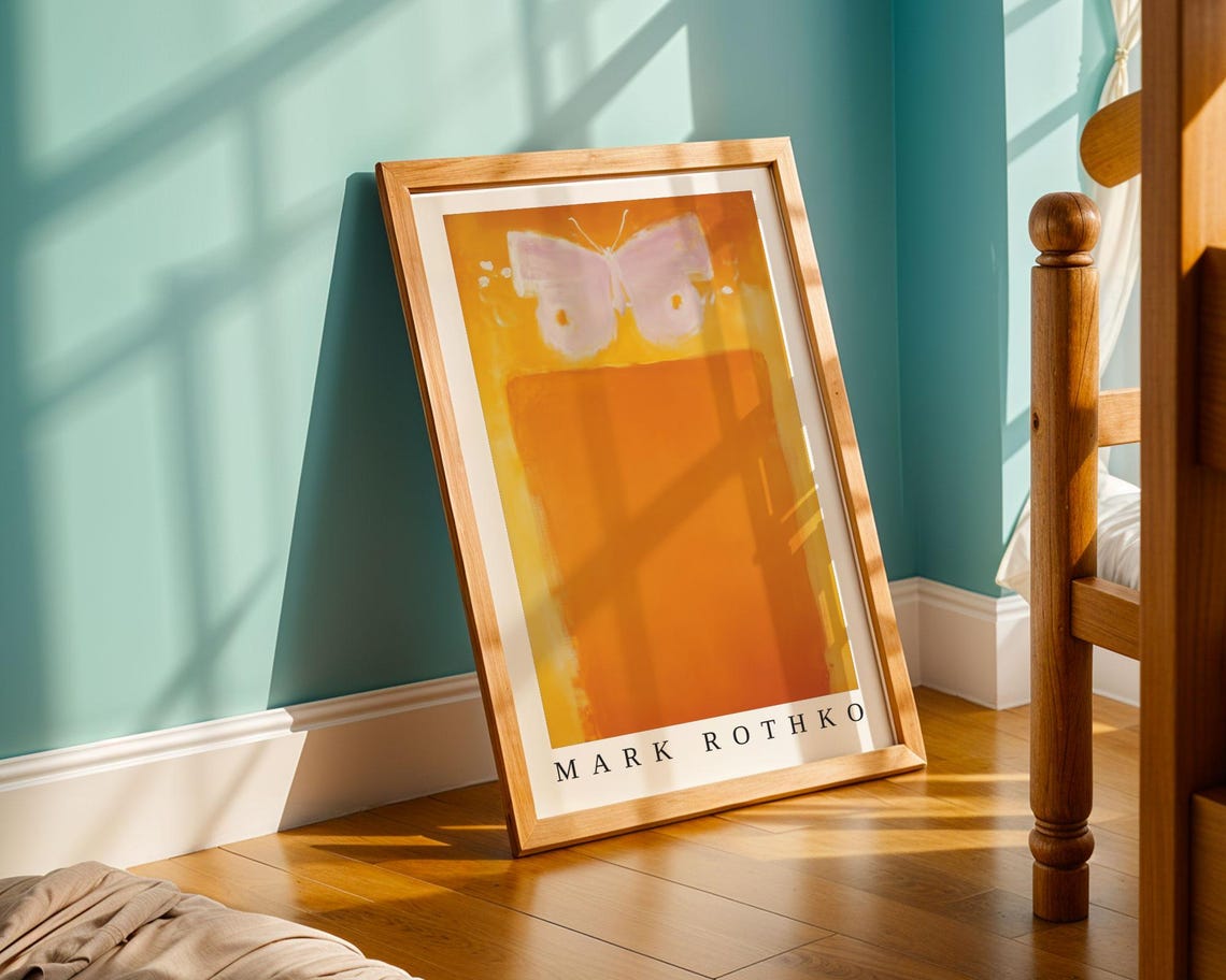 Mark Rothko Poster Abstract Expressionism Color Field Print Mark Rothko Print Modern Abstract Museum Poster Modern Wall Decor - Image 3