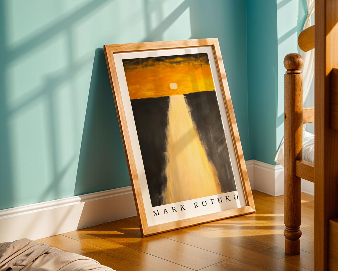 Mark Rothko Poster, Abstract Expressionism Art Print - Image 3