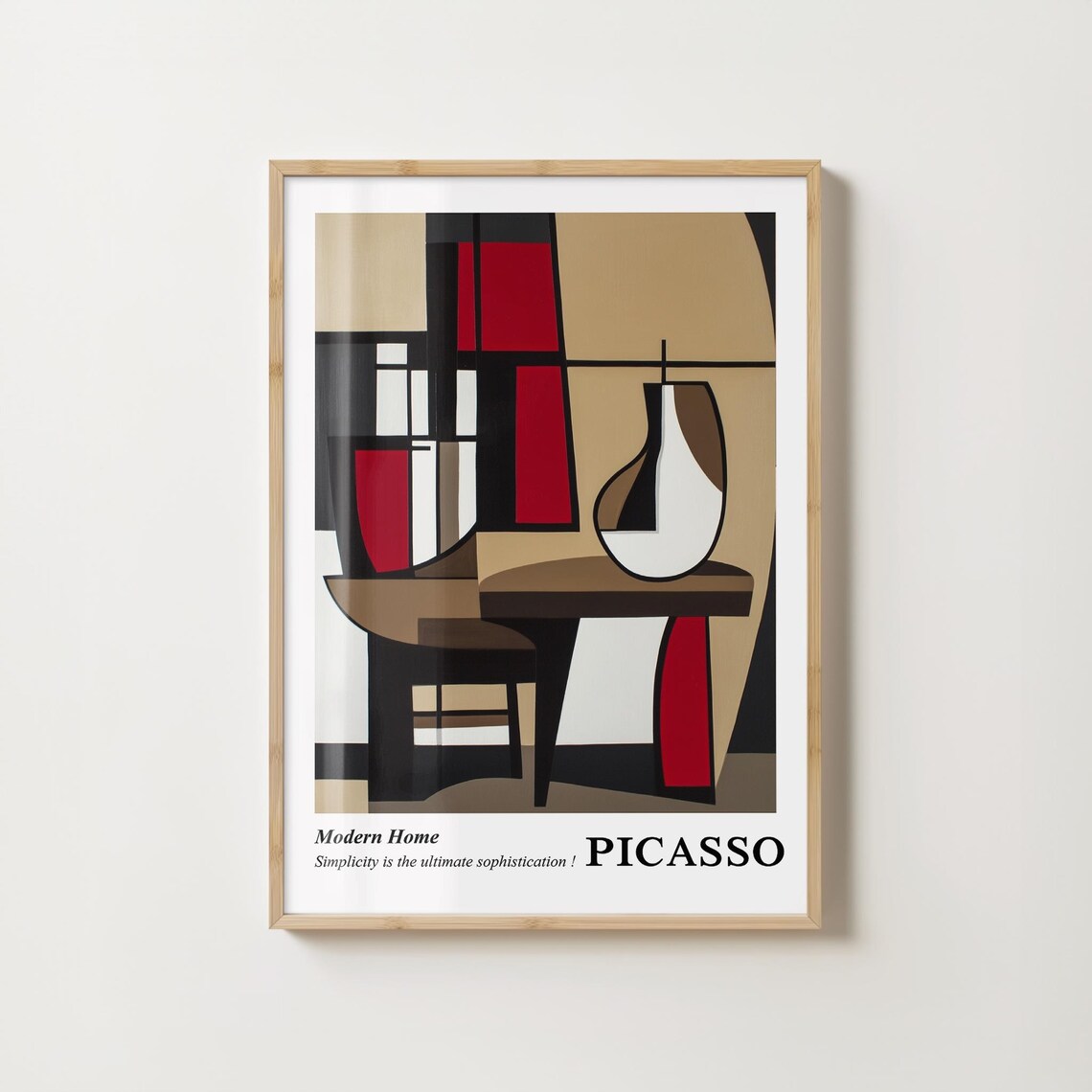 Picasso Modern Minimalist Abstract Art Poster - Image 2