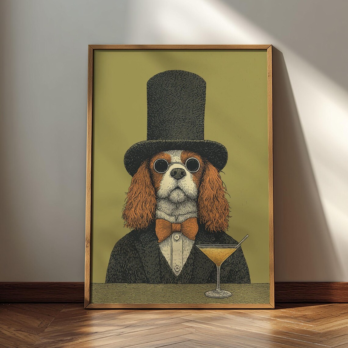 Distinguished Cavalier King Charles Spaniel Poster