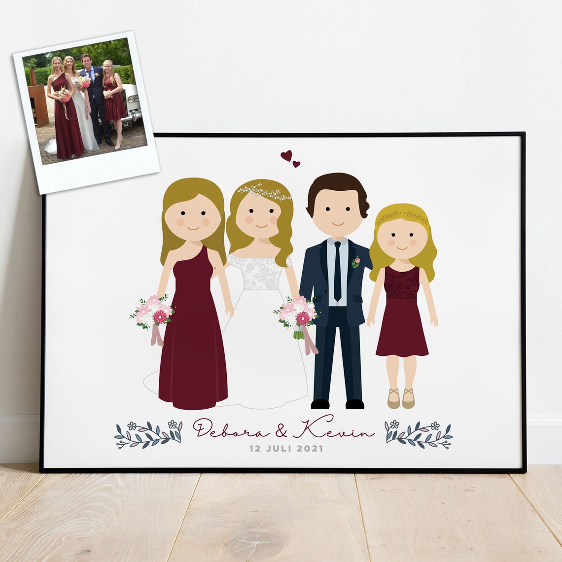 Personalized Chartel Family 2019 Rock Pregnancy Portrait Poster - Image 5