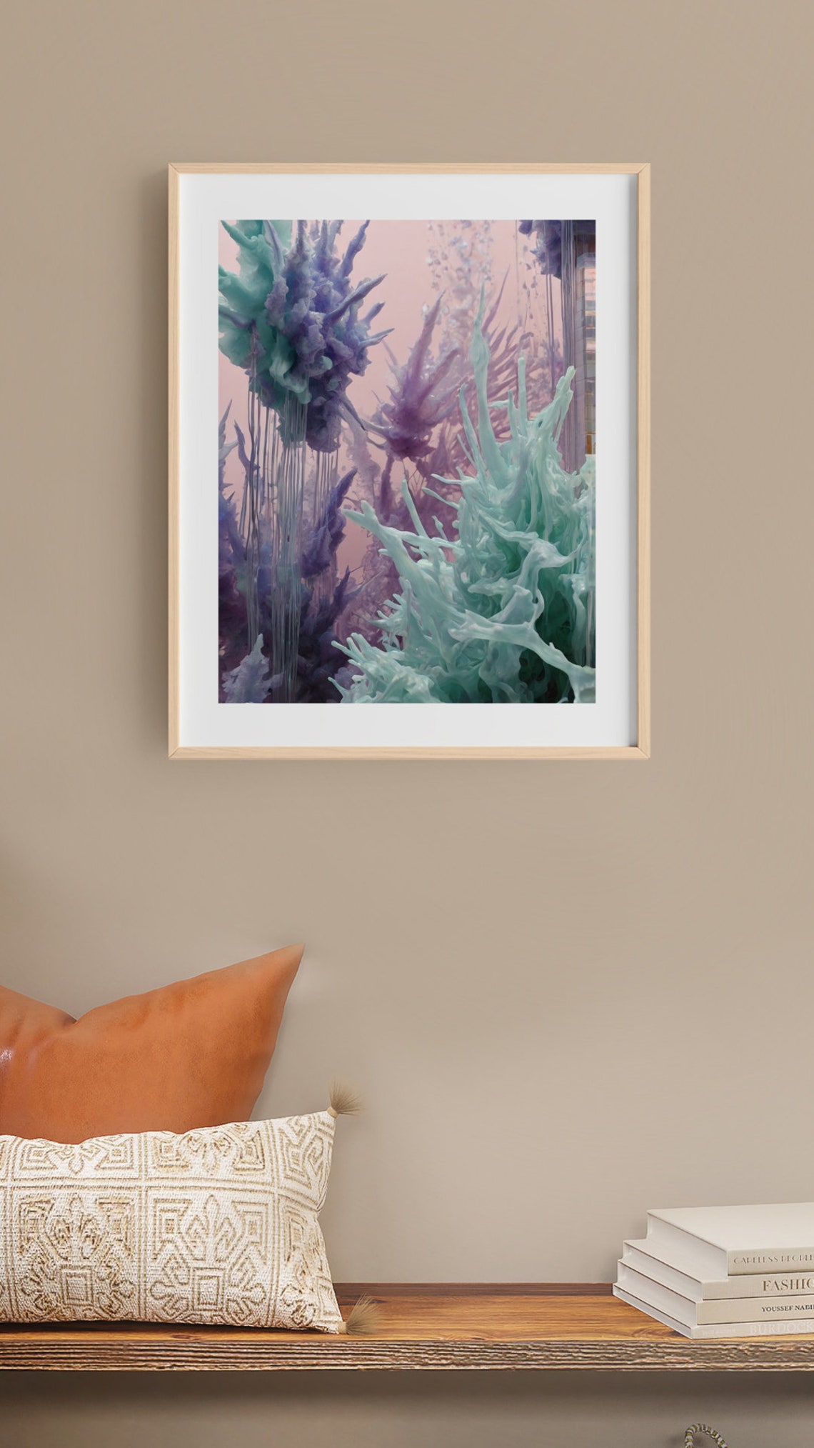 Surreal Abstract Art, Dreamlike Forms - Image 2