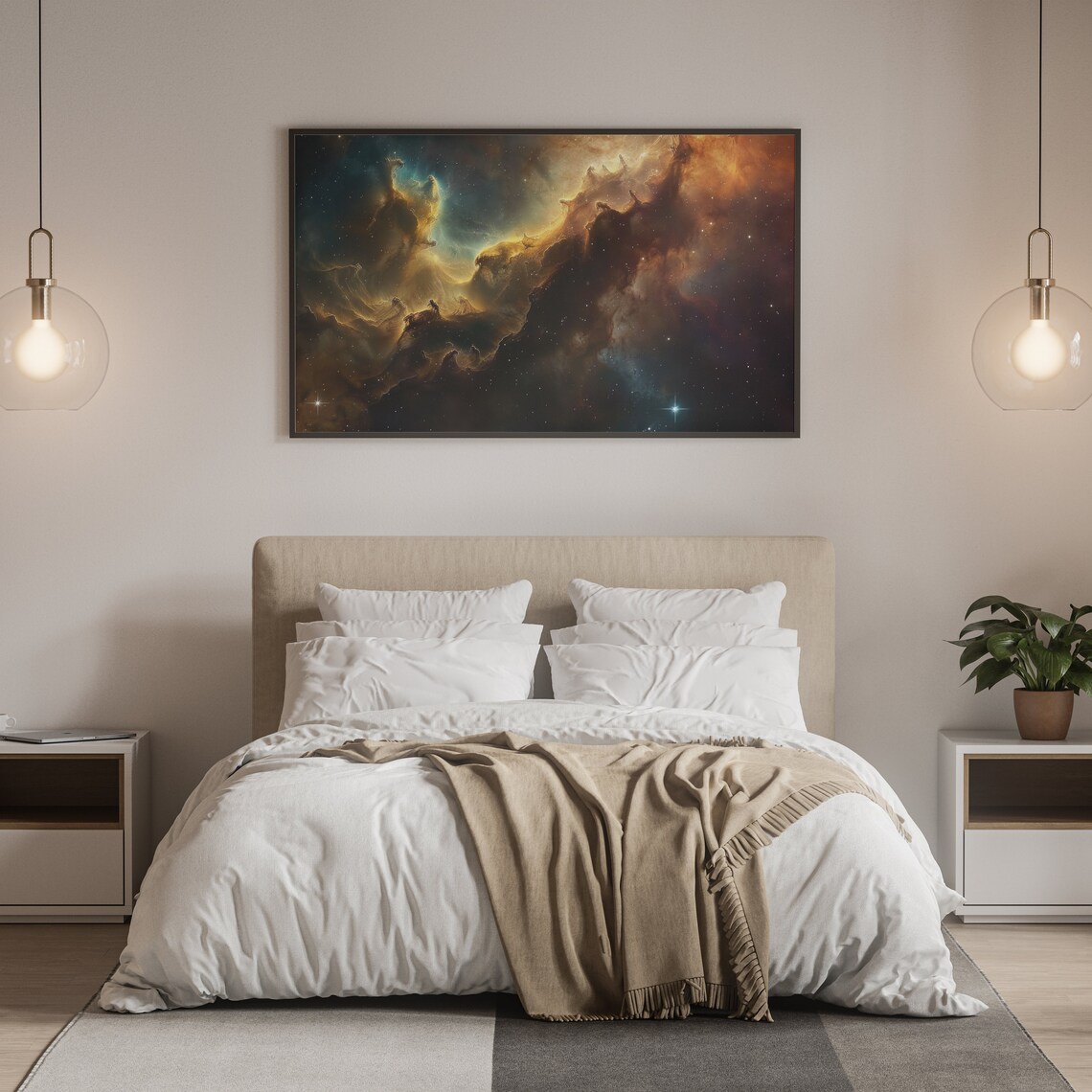 Interstellar Nebula Astrophotography Poster Print - Image 3